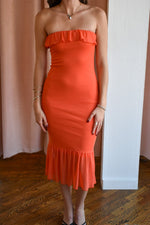 Sunkissed Nose Strapless Dress