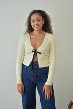 Margaret Tie Front Cardigan