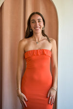 Sunkissed Nose Strapless Dress