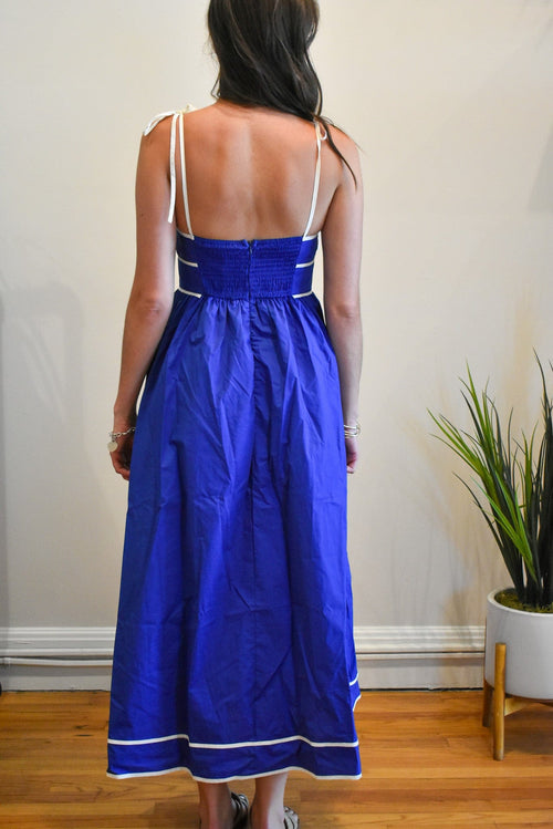 Connor Contrast Midi Dress