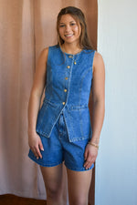 Arden Denim Vest