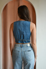 Rollas Jeans Dallas Vest- Mid Blue