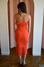 Sunkissed Nose Strapless Dress