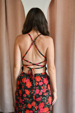 Hearts on Fire Midi Dress