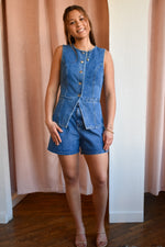 Arden Denim Vest