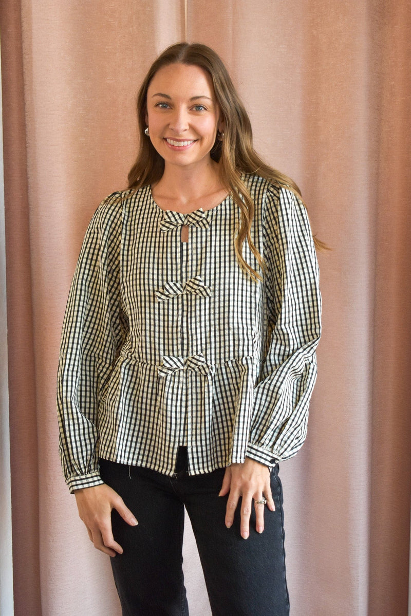 Blair Gingham Blouse