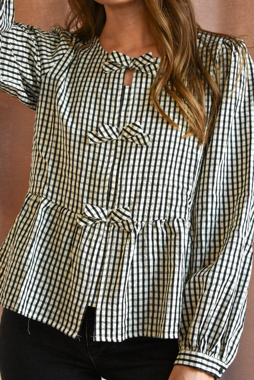 Blair Gingham Blouse