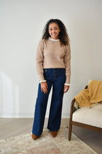 Elaine Poplin Sweater