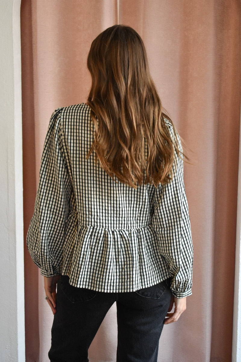 Blair Gingham Blouse