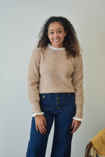 Elaine Poplin Sweater