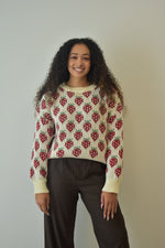 RESTOCK Berries & Cream Sweater