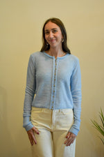 Zoe Cardigan- Light Blue