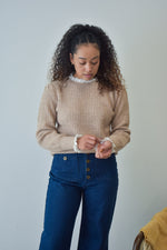 Elaine Poplin Sweater