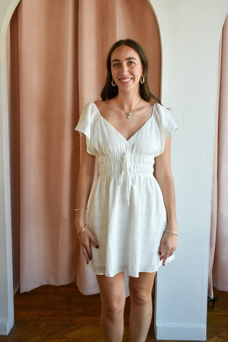 Salt Air Textured Mini Dress