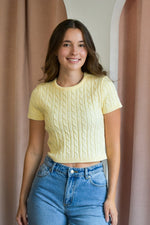 Know Better Cable Knit Top