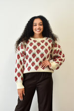 RESTOCK Berries & Cream Sweater