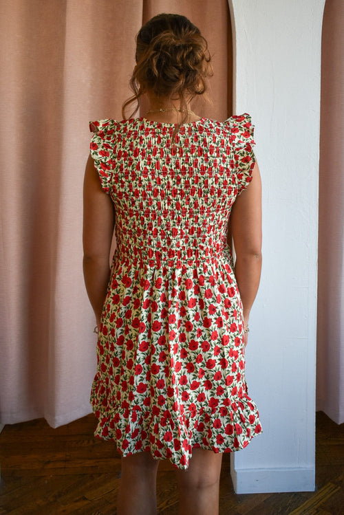 Poppy Ruffle Mini Dress