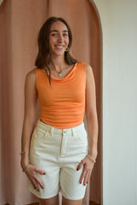 Bold Ruched Side Tank