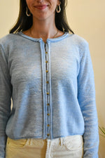 Zoe Cardigan- Light Blue