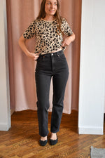 Rollas Jeans LouLou Jeans in Black Sand