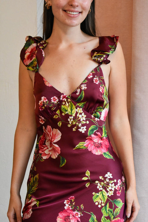 Perfectionist Silky Maxi Dress