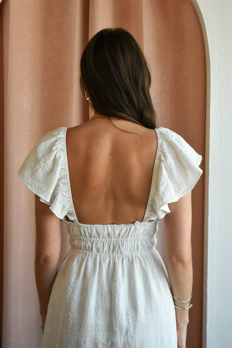 Salt Air Textured Mini Dress