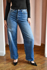 Rollas Jeans Gigi Barrel Jeans in Texas Turn Up