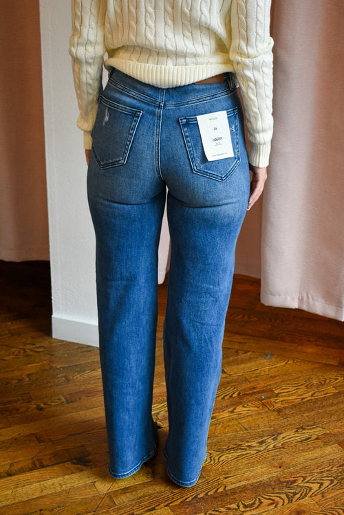 Hidden Jeans High Rise Comfort Flare- Dark Wash