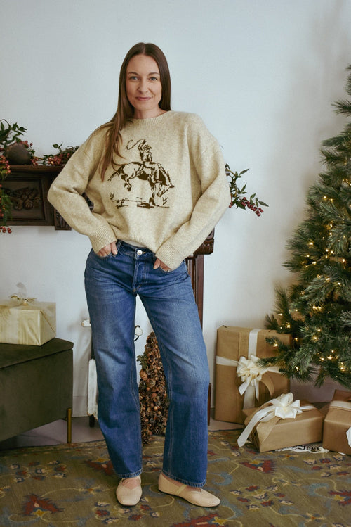 Cowboy Crew Sweater