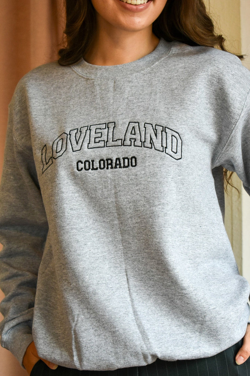 Loveland CO Crewneck Sweatshirt