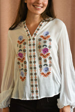 Gracie Embroidered Blouse