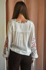Gracie Embroidered Blouse