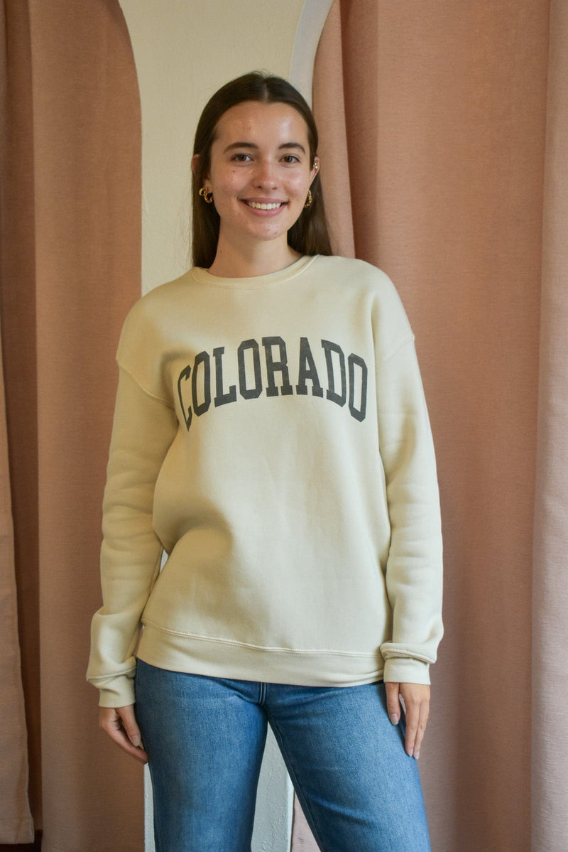 Colorado Graphic Crew Neck- 3 Colors!