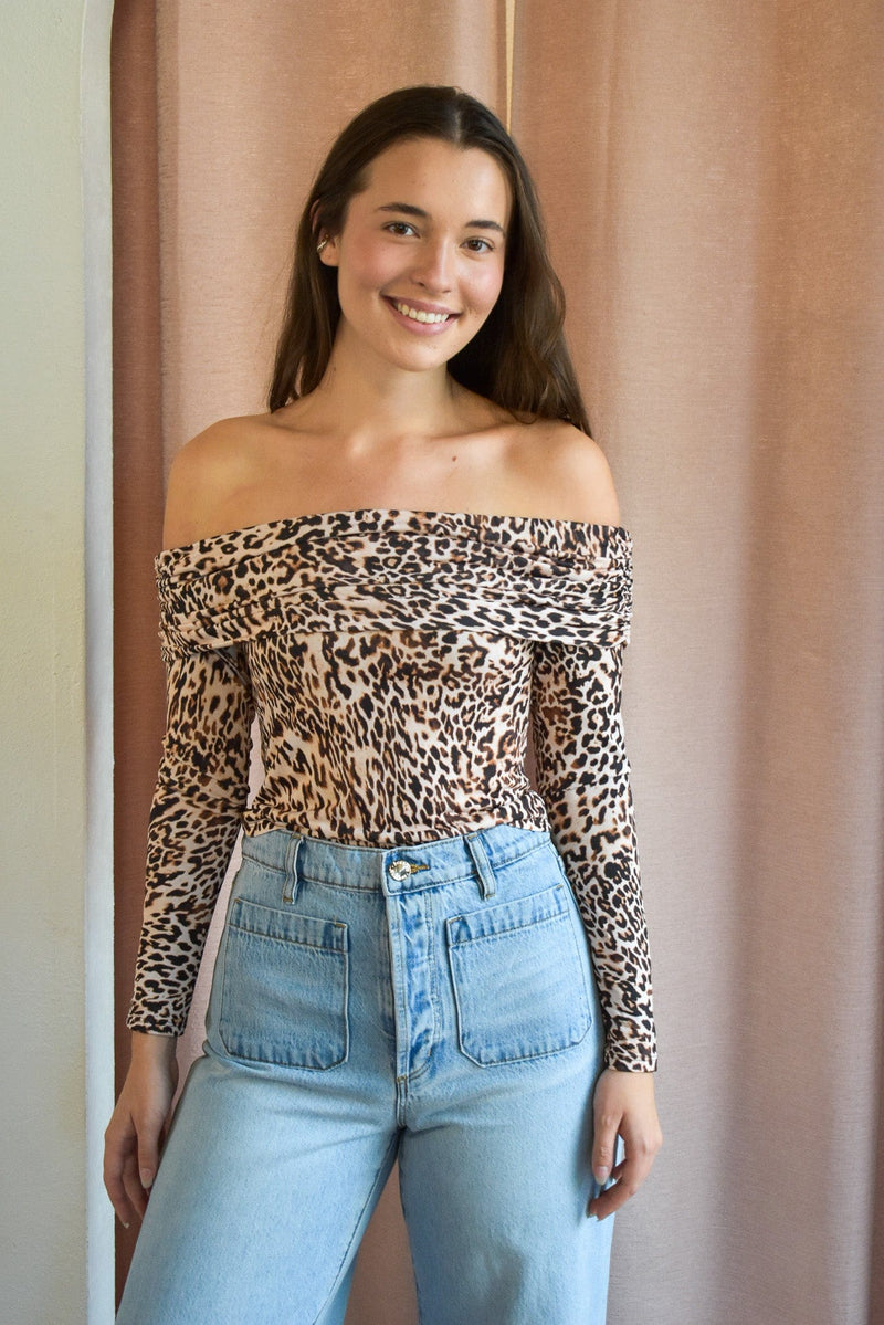 Reverie Leopard Top