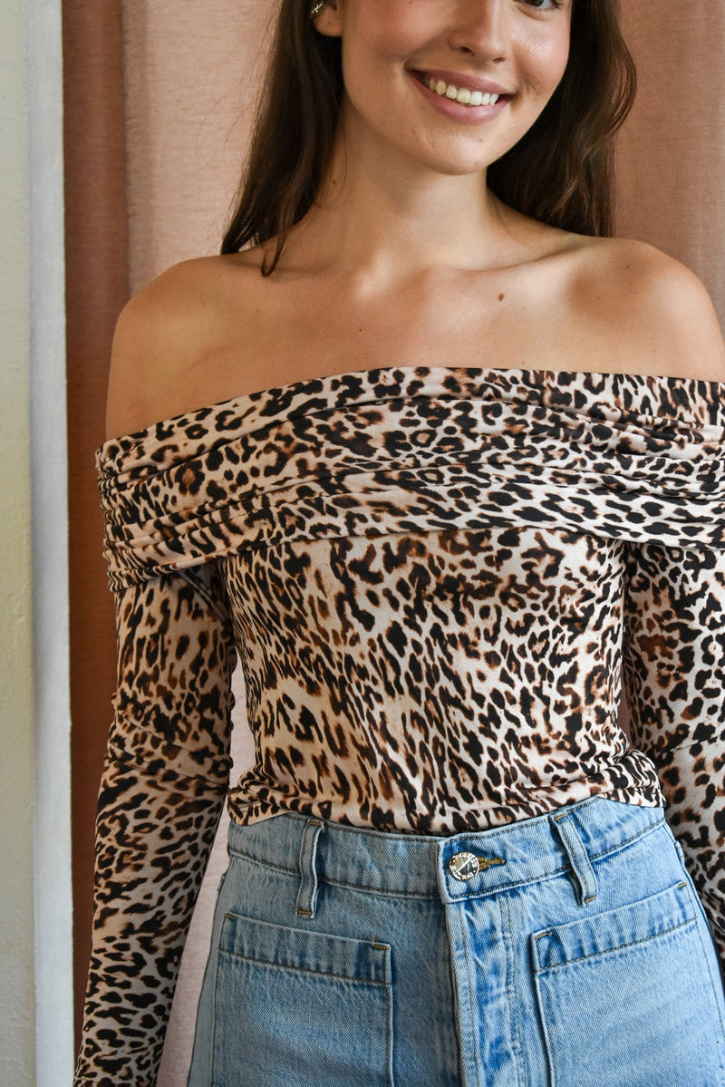 Reverie Leopard Top