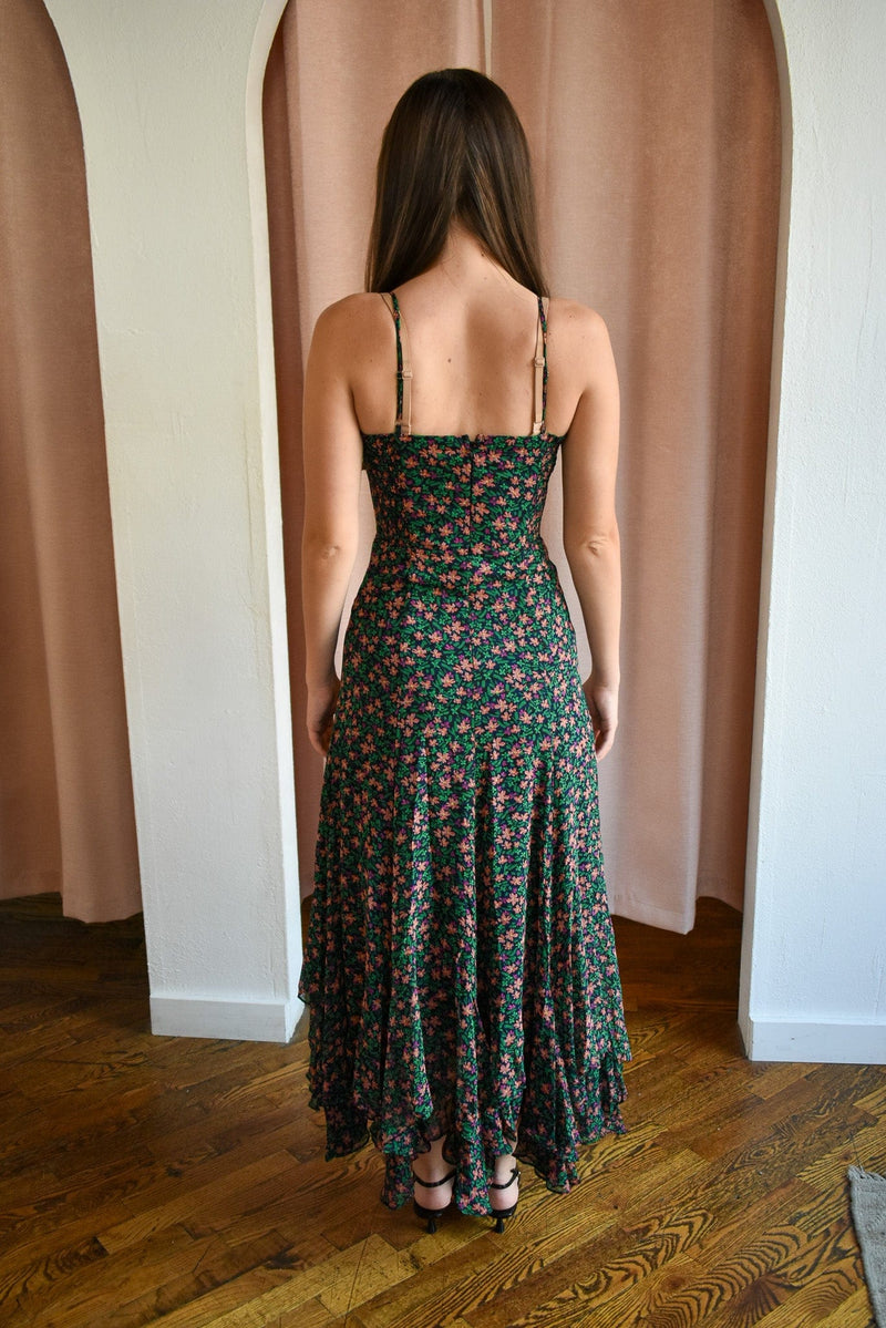 Nightly Floral Maxi Dress