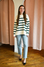 Hunter Stripe Long Sweater