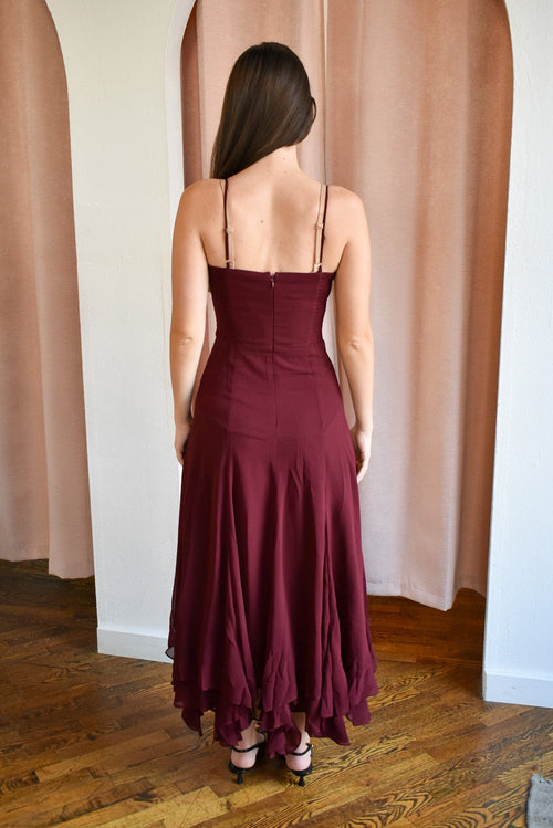 Charlize Hi-Lo Maxi Dress