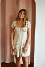 Maggie Ruffle Sleeve Mini Dress