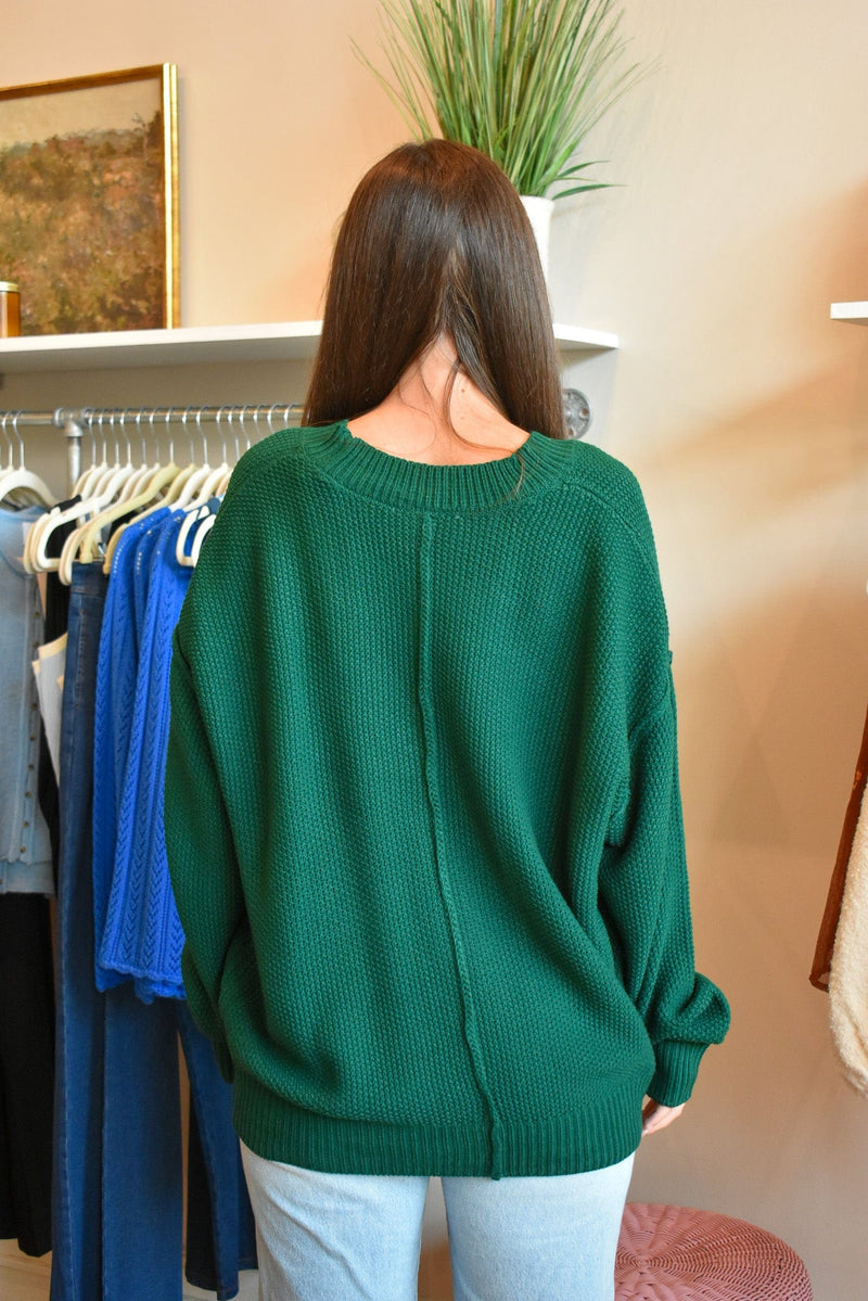 Button Front Oversize Cardigan