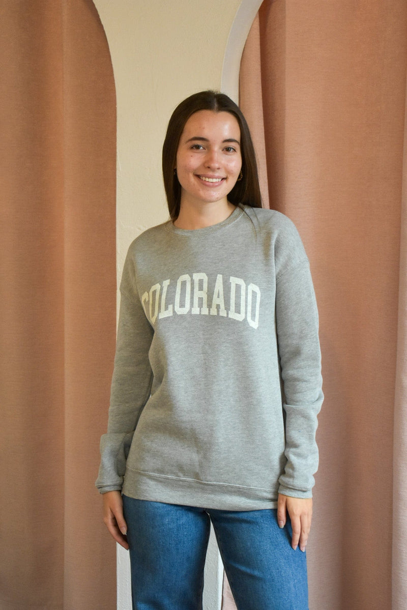Colorado Graphic Crew Neck- 3 Colors!