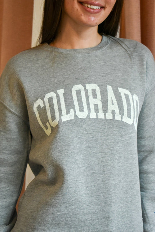 Colorado Graphic Crew Neck- 3 Colors!