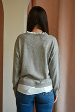 BEST SELLER Take Two Layer Sweater- 2 Colors!