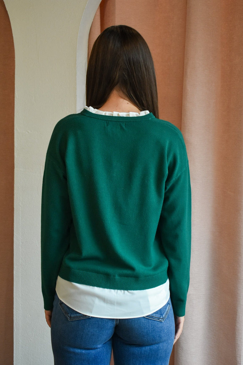 BEST SELLER Take Two Layer Sweater- 2 Colors!