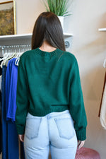 Cropped Slouch Sweater- 2 Colors!