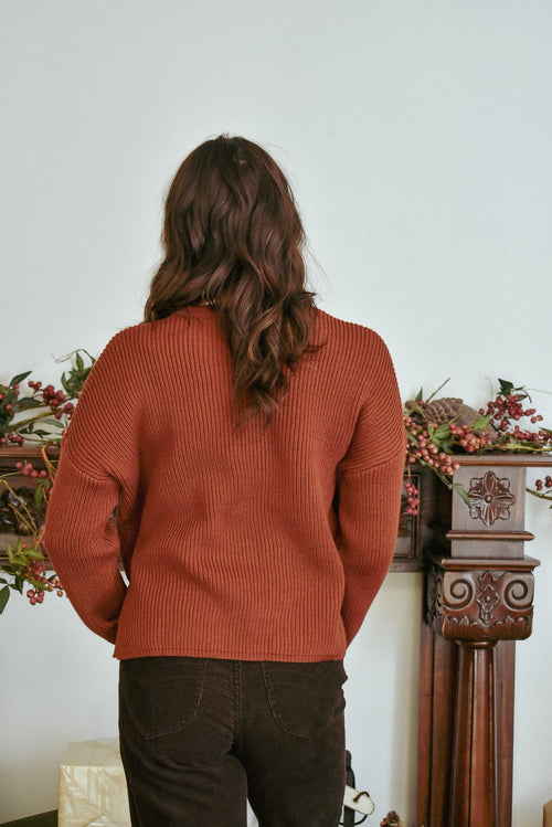 Liv Rust Sweater