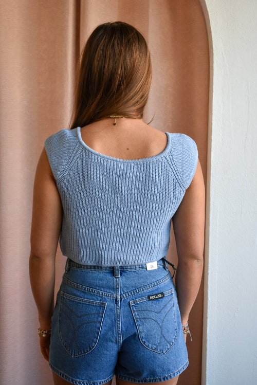 Leah Tie Front Top