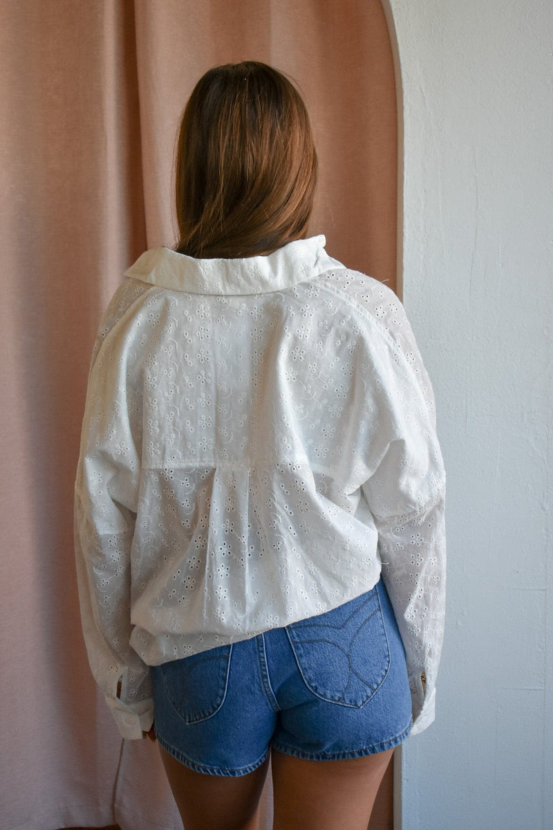Harper Button Front Blouse