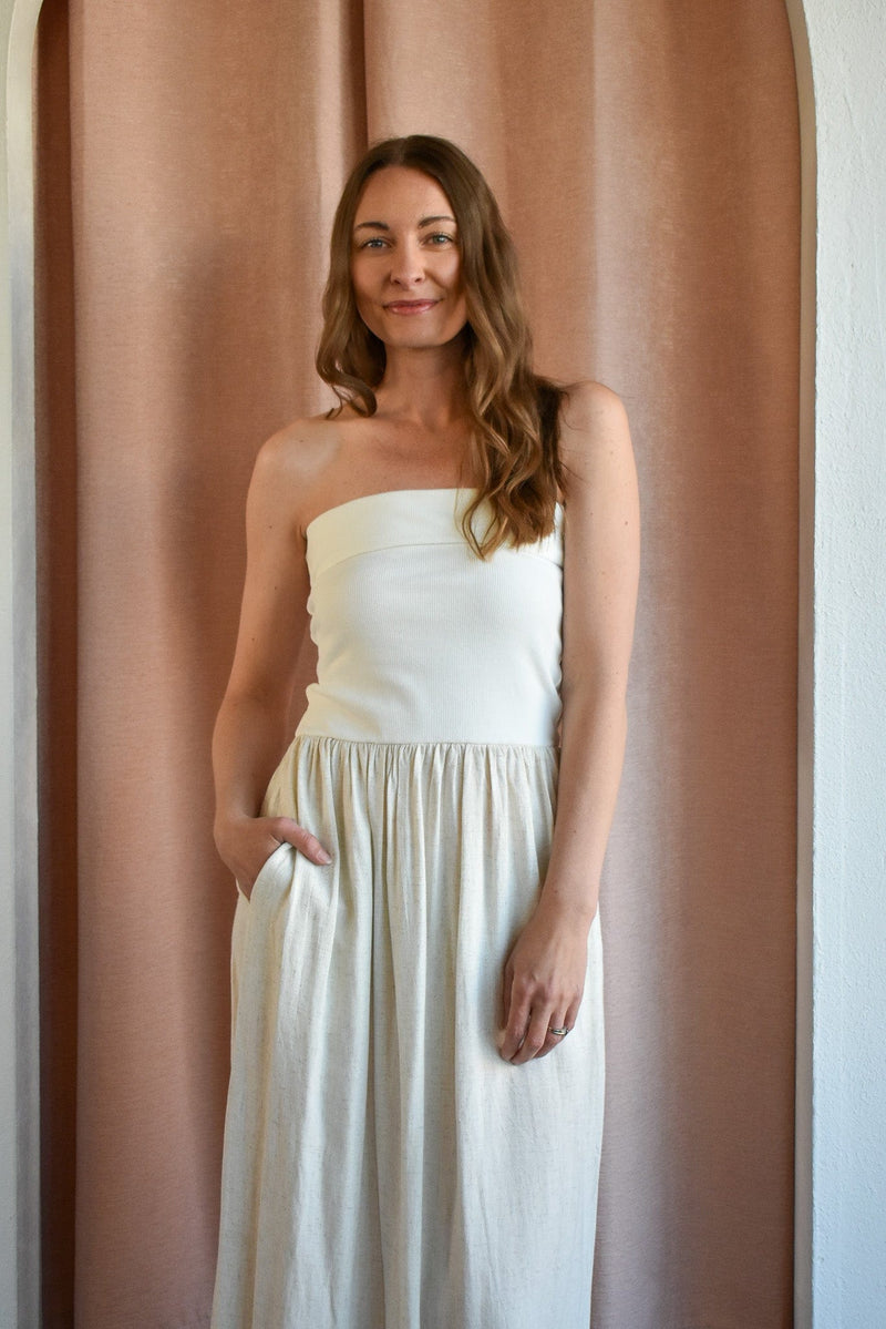Ollie Contrast Maxi Dress