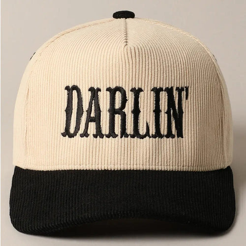 Darlin’ Corduroy Trucker Hat